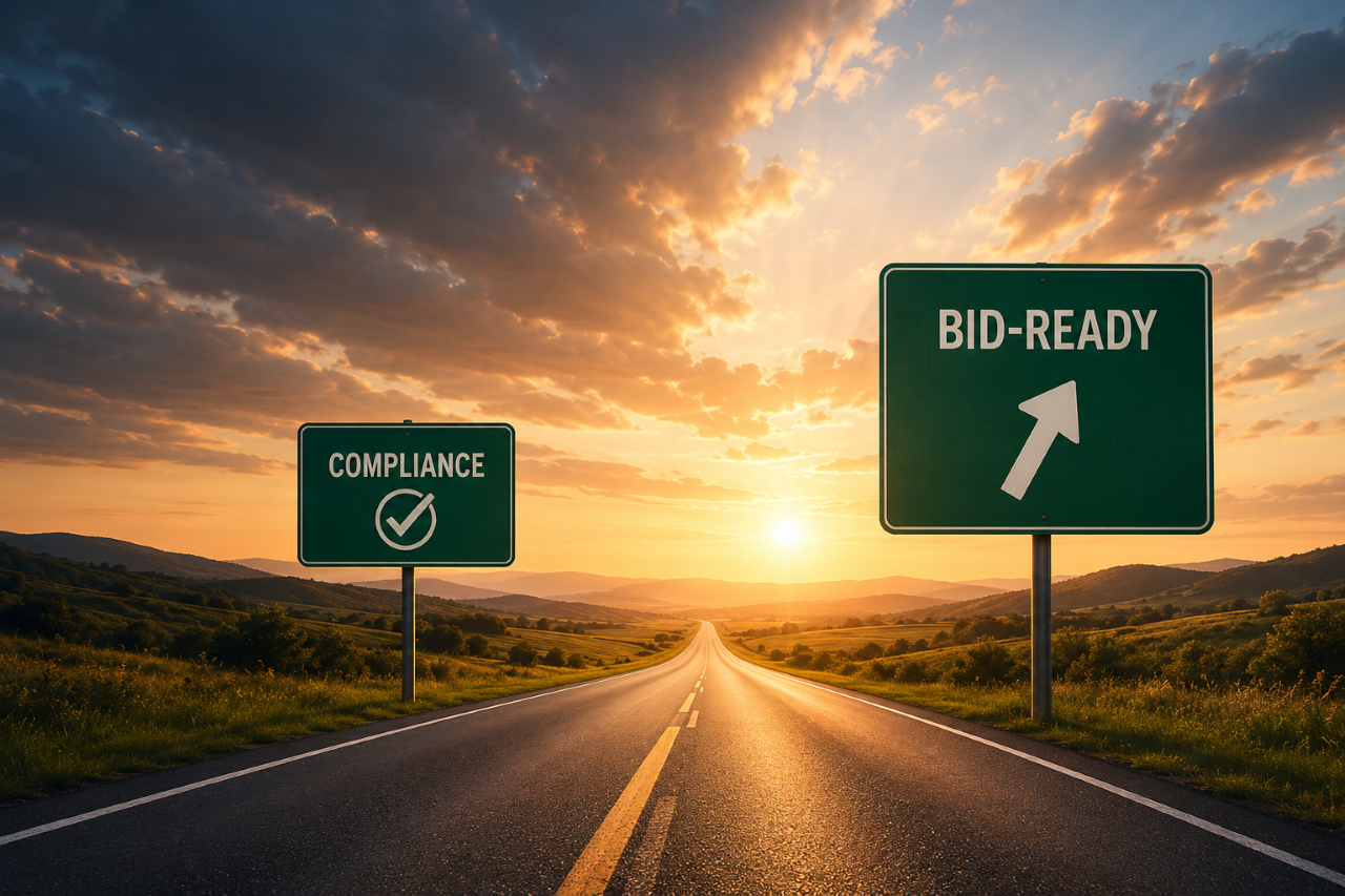 Passing CMMC Is Not the Same as Being Bid-Ready